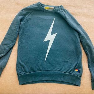 Aviator Nation Navy Lightning Bolt Pullover - Size L (I’m usually a S and like)
